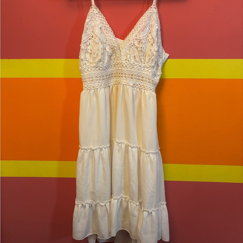 White dress
